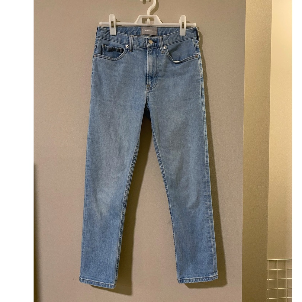 Everlane The Modern Boyfriend Jeans 25 light blue wash